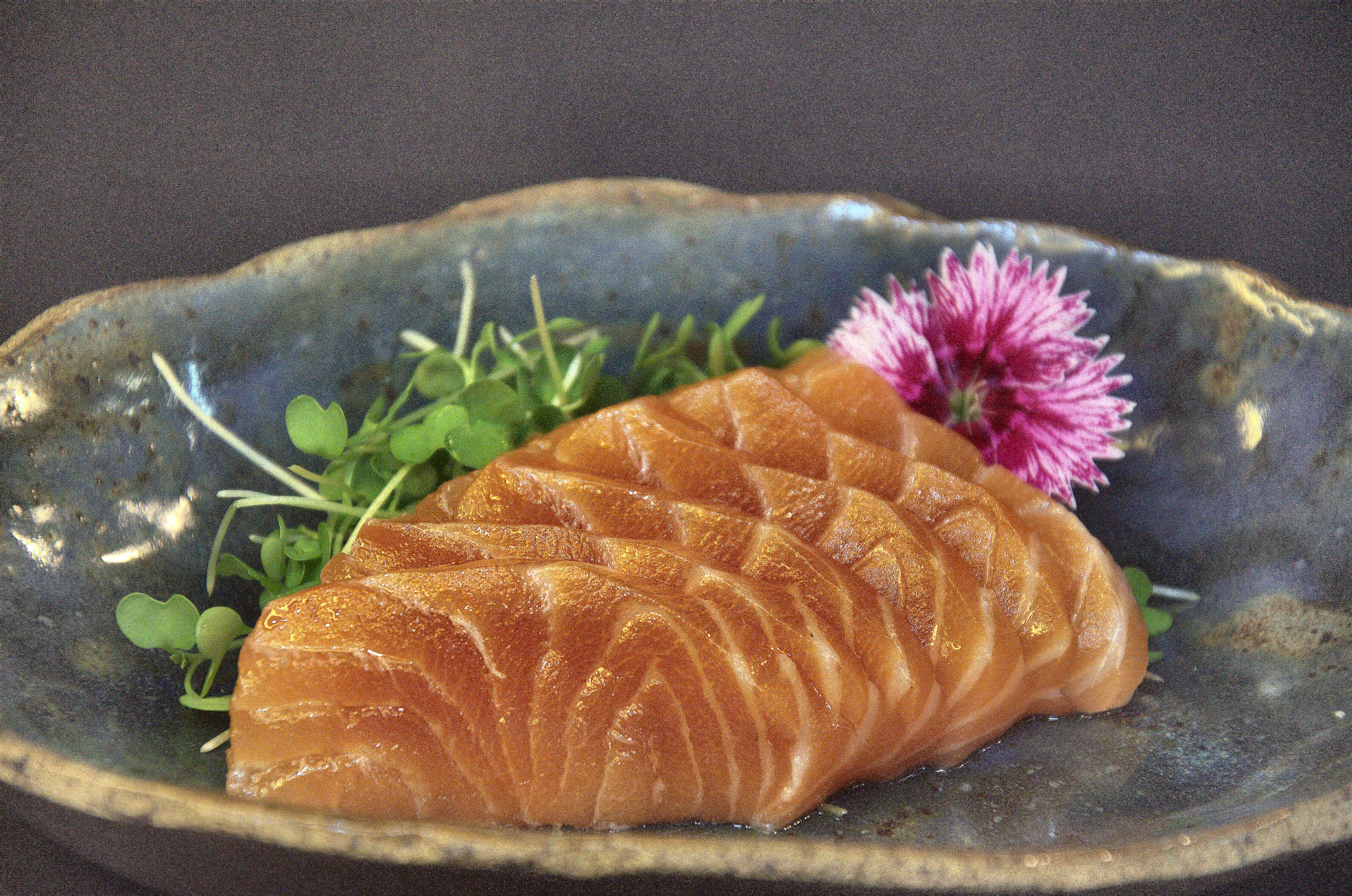 Sashimi de Salmão