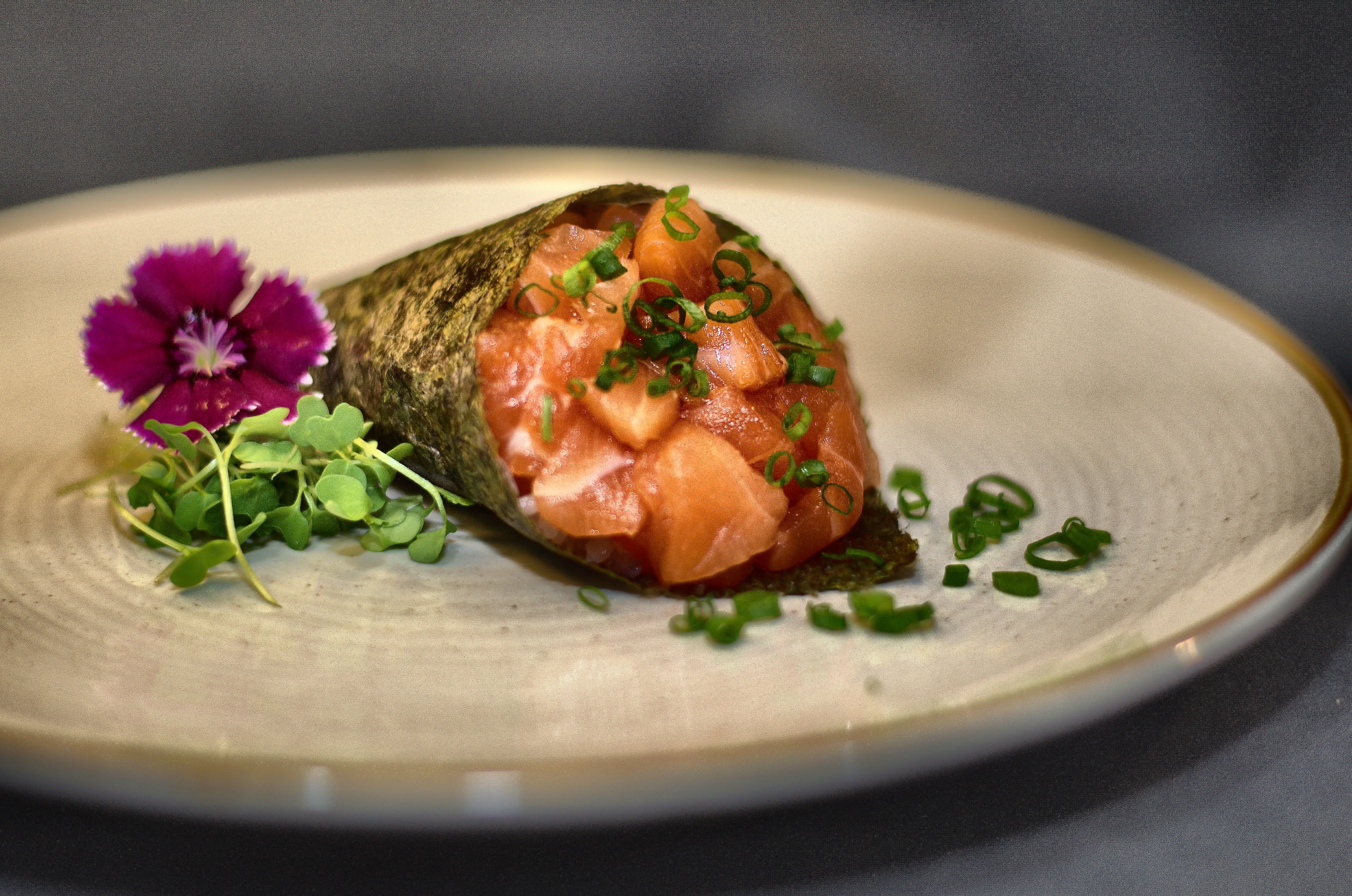 Temaki de Salmão